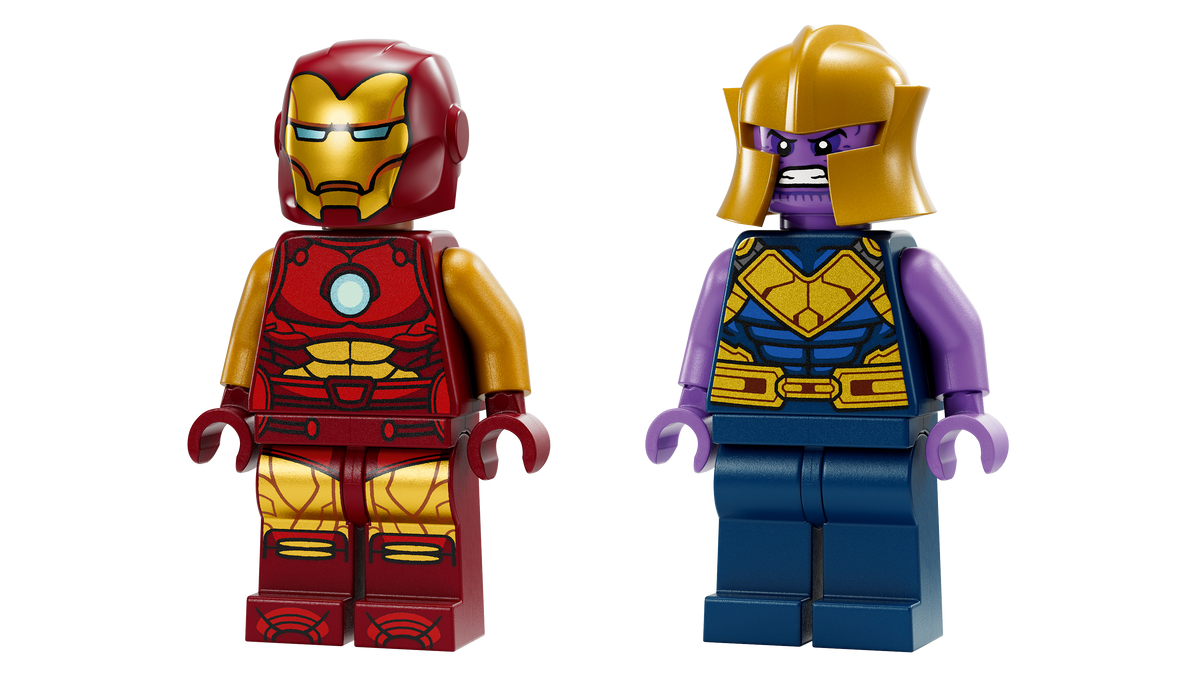 LEGO Marvel 76263 Geležinio žmogaus Halkbasteris prieš Thanosą