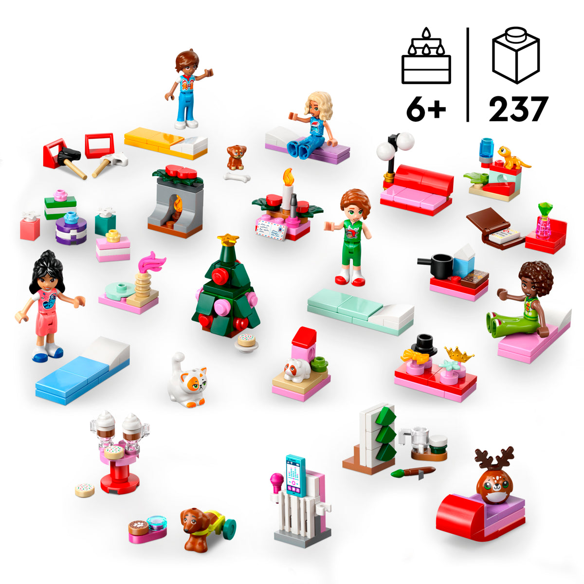 LEGO Friends 42668 Advento kalendorius 2025