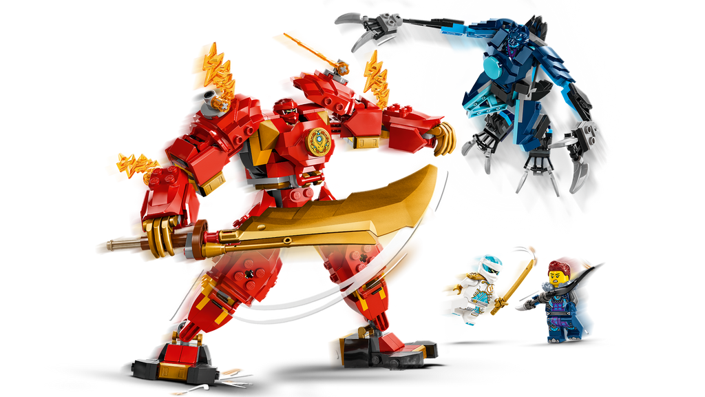LEGO NINJAGO 71808 Kai stichijų ugnies robotas