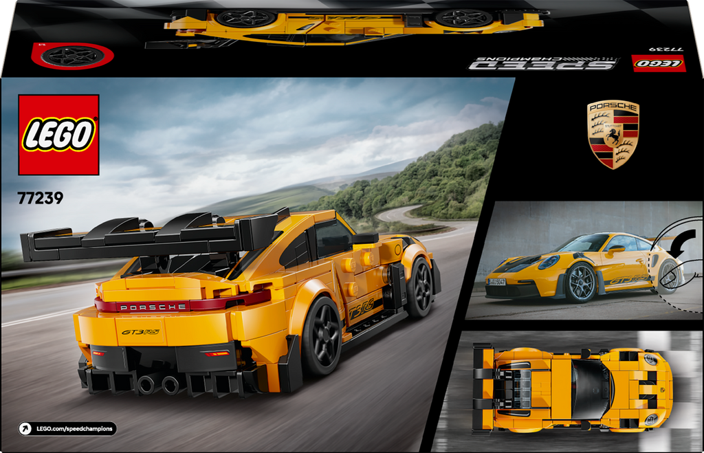 LEGO Speed Champions 77239 Porsche 911 GT3 RS superautomobilis