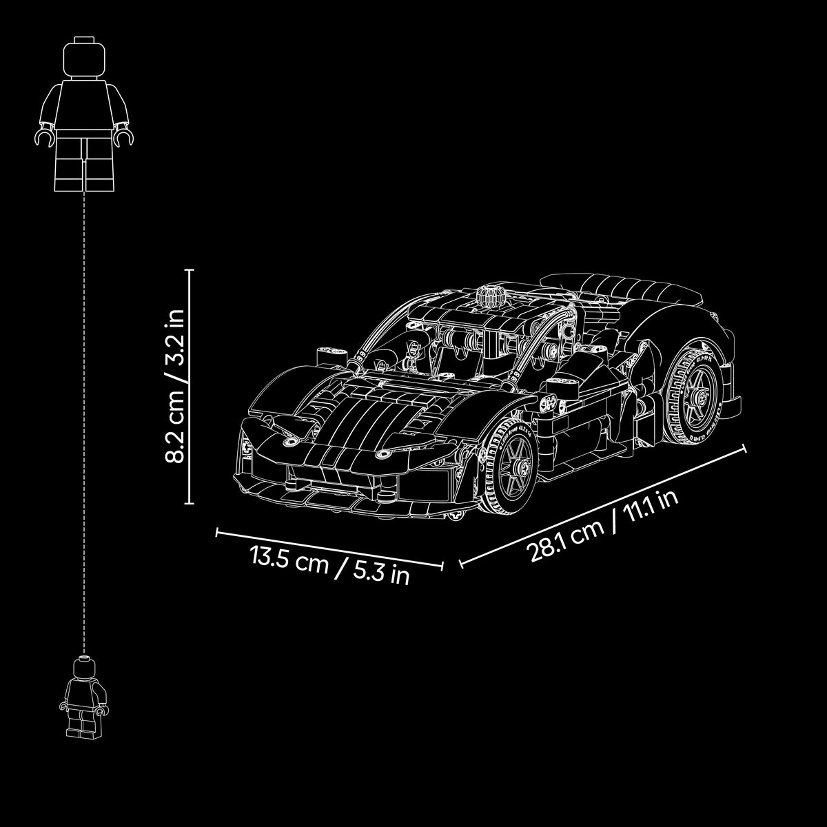LEGO Technic 42235 Ferrari 488 Pista