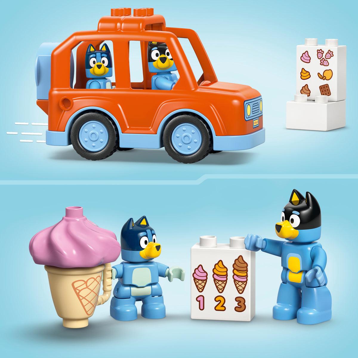 LEGO DUPLO 10458 Kelionė ledų su Bluey