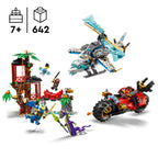 LEGO NINJAGO 71857 Nindzių transporto ir medžio namelio mūšis
