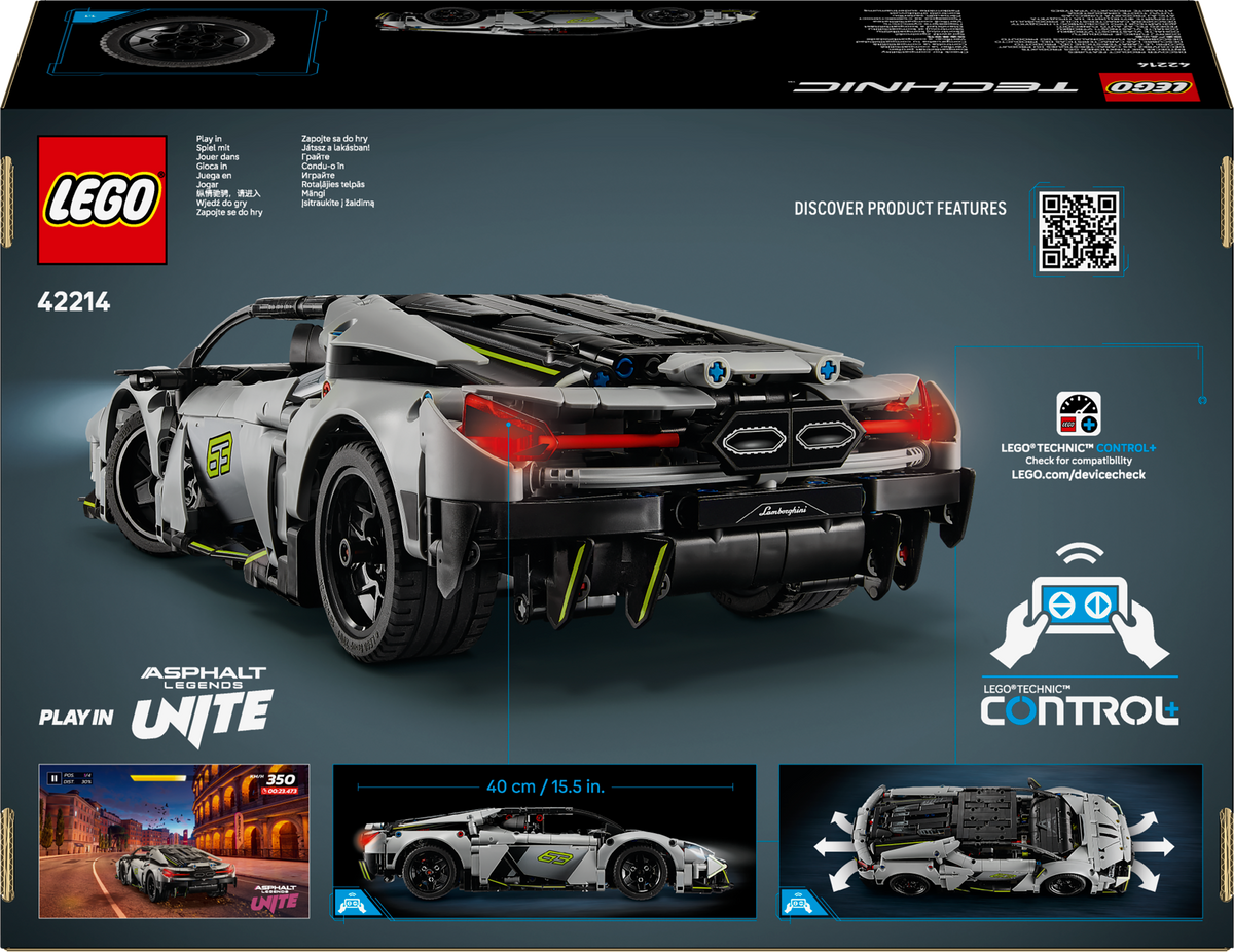 LEGO Technic 42214 Lamborghini Revuelto superautomobilis