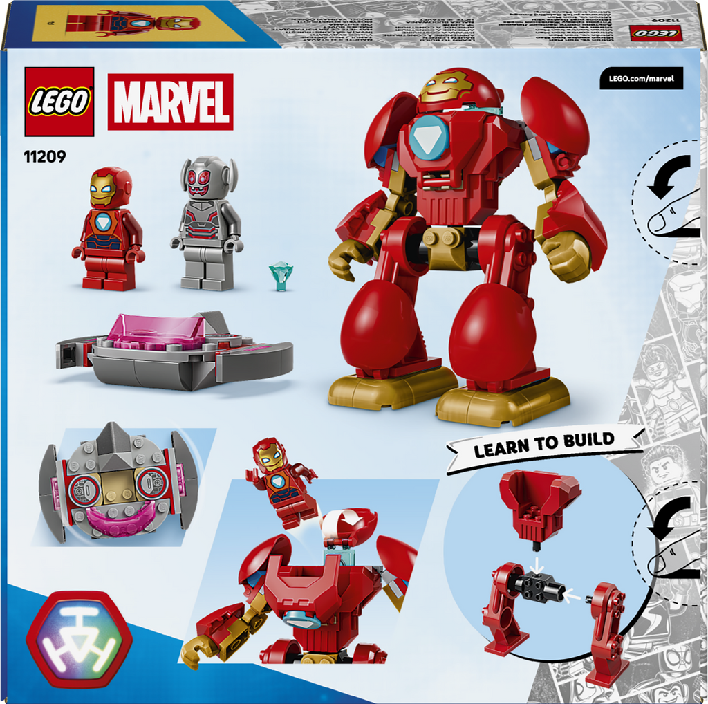 LEGO Marvel 11209 Ultronas prieš Geležinį žmogų