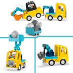 LEGO DUPLO 10475 Statybų mašinos 3 viename