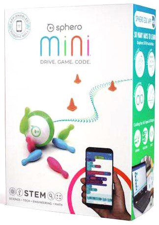 Sphero Mini programuojamas robotas, žalias