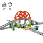 LEGO DUPLO 10426 Traukinio tiltas ir bėgių papildymo rinkinys