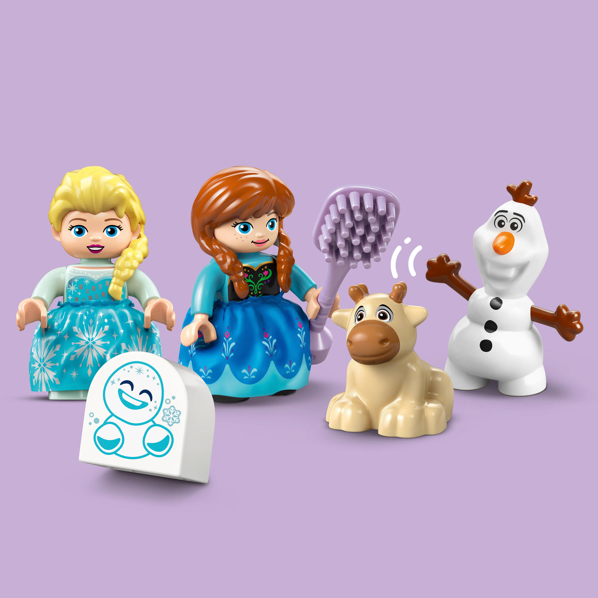 LEGO DUPLO 10455 Anos ir Elzos vakarėlis ledo pilyje