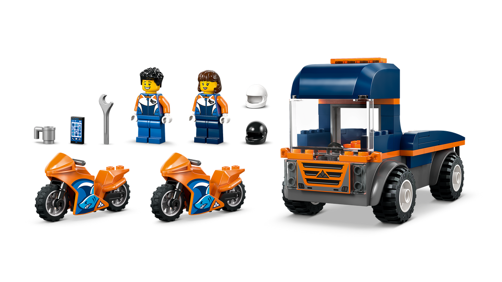 LEGO City 60491 Motociklų vežėjas