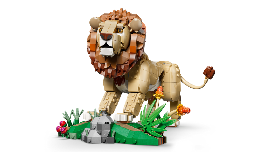 LEGO Creator 31386 Laukiniai gyvūnai: didingas liūtas