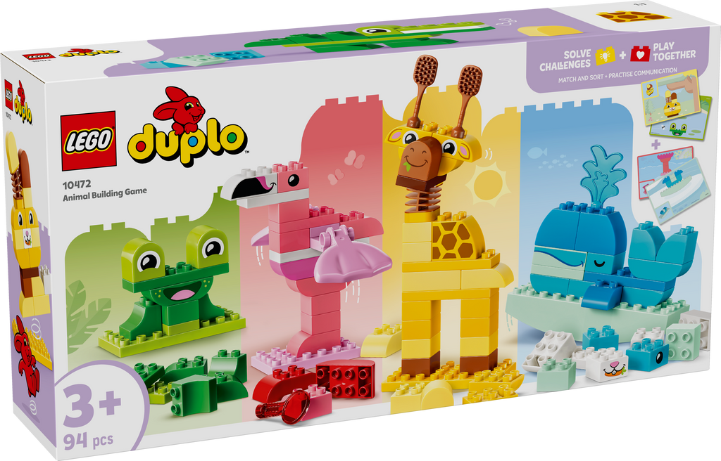 LEGO DUPLO 10472 Gyvūnų statymo žaidimas