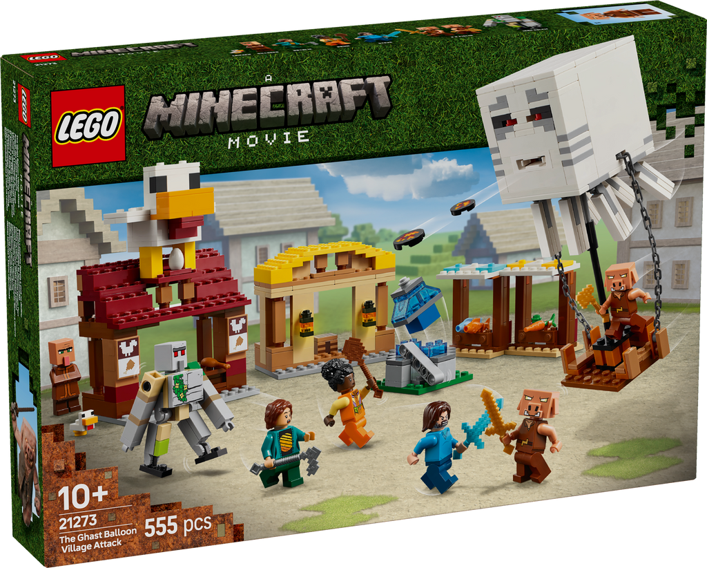 LEGO Minecraft 21273 Gasto baliono ataka kaime