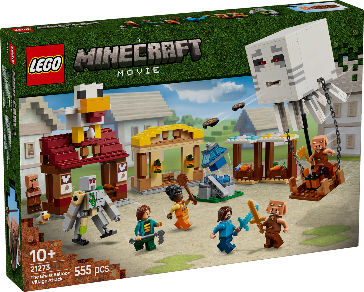 LEGO Minecraft 21273 Gasto baliono ataka kaime