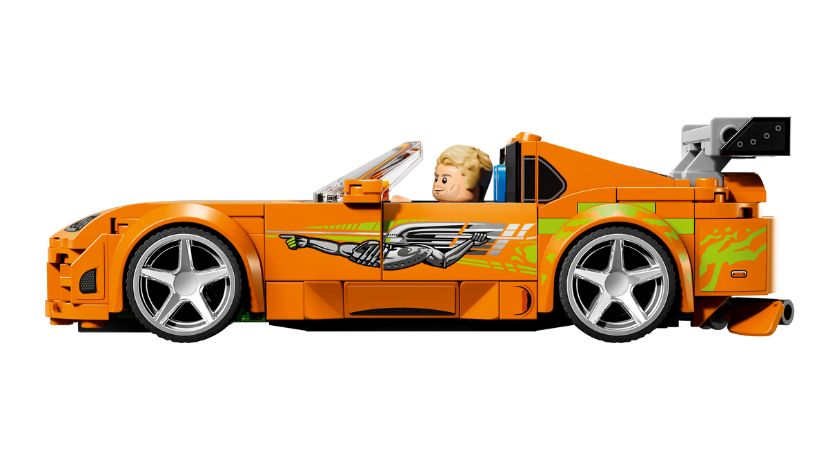 LEGO Speed Champions 77260 Greiti ir įsiutę: Toyota Supra MK4