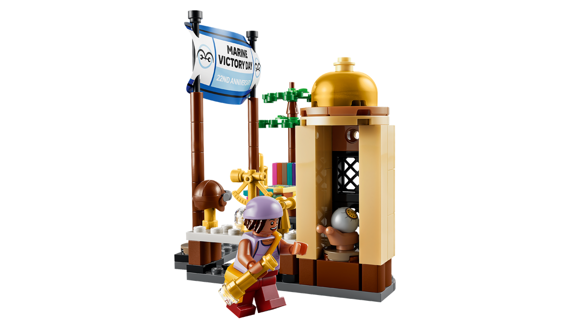 LEGO ONE PIECE 75646 Garpo jūrų pėstininkų karo laivas