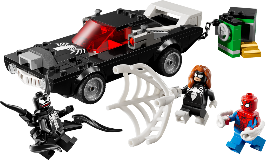LEGO Marvel 76309 Žmogus-voras prieš Veneno galingąjį automobilį
