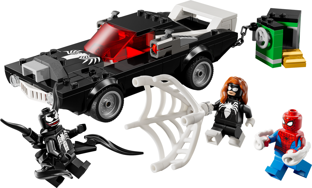 LEGO Marvel 76309 Žmogus-voras prieš Veneno galingąjį automobilį