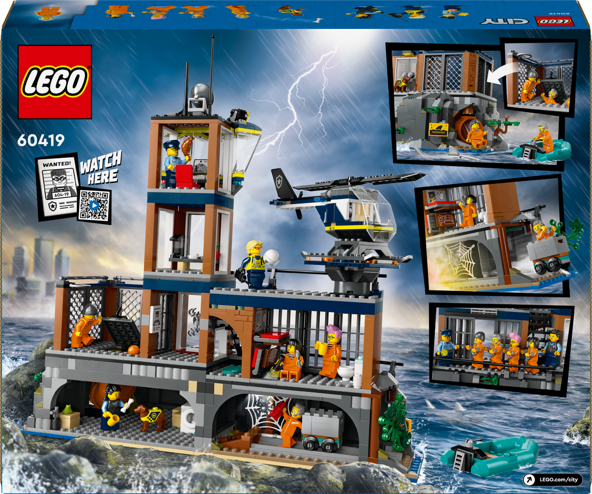 LEGO City 60419 Policijos kalėjimo sala