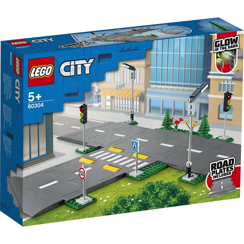 LEGO City 60304 Kelio plokštės