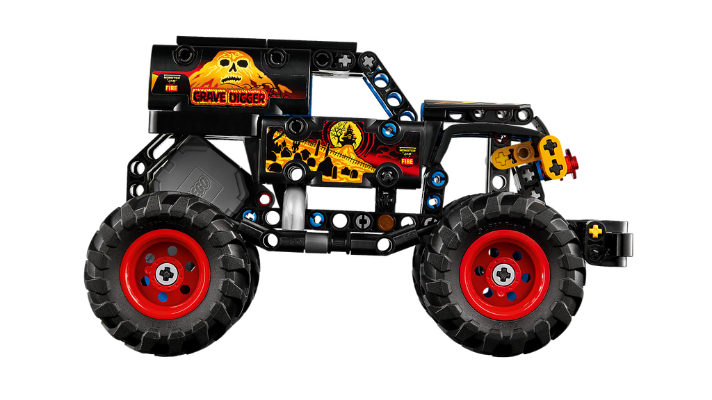 LEGO Technic 42219 Monster Jam Grave Digger Fire and Ice