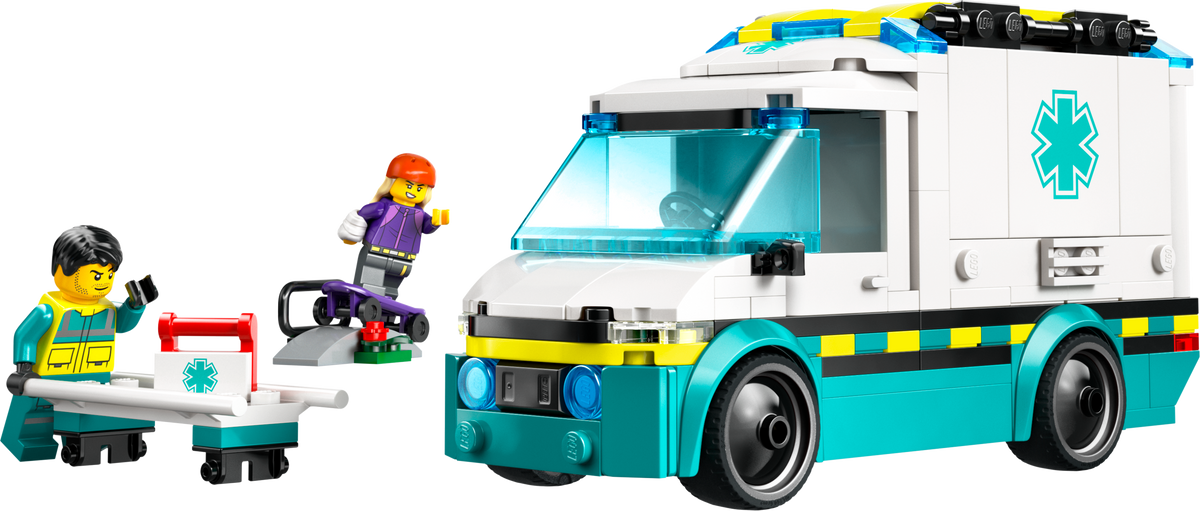 LEGO City 60451 Greitosios pagalbos automobilis