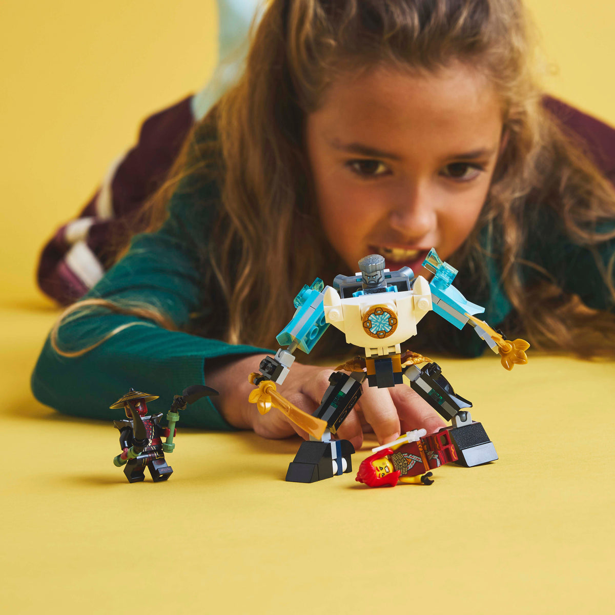 LEGO NINJAGO 71827 Zane kovinio kostiumo robotas
