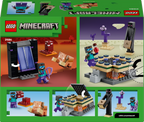 LEGO Minecraft 21584 Kelionė pro Pragaro ir Pabaigos portalus