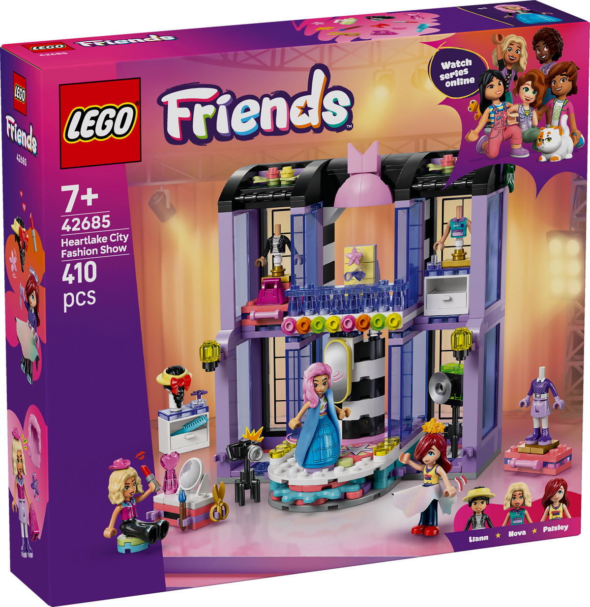 LEGO Friends 42685 Hartleiko miesto mados šou