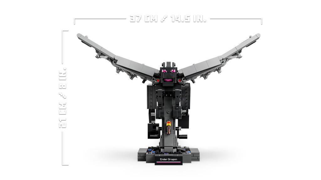 LEGO Minecraft 21595 Enderio drakonas