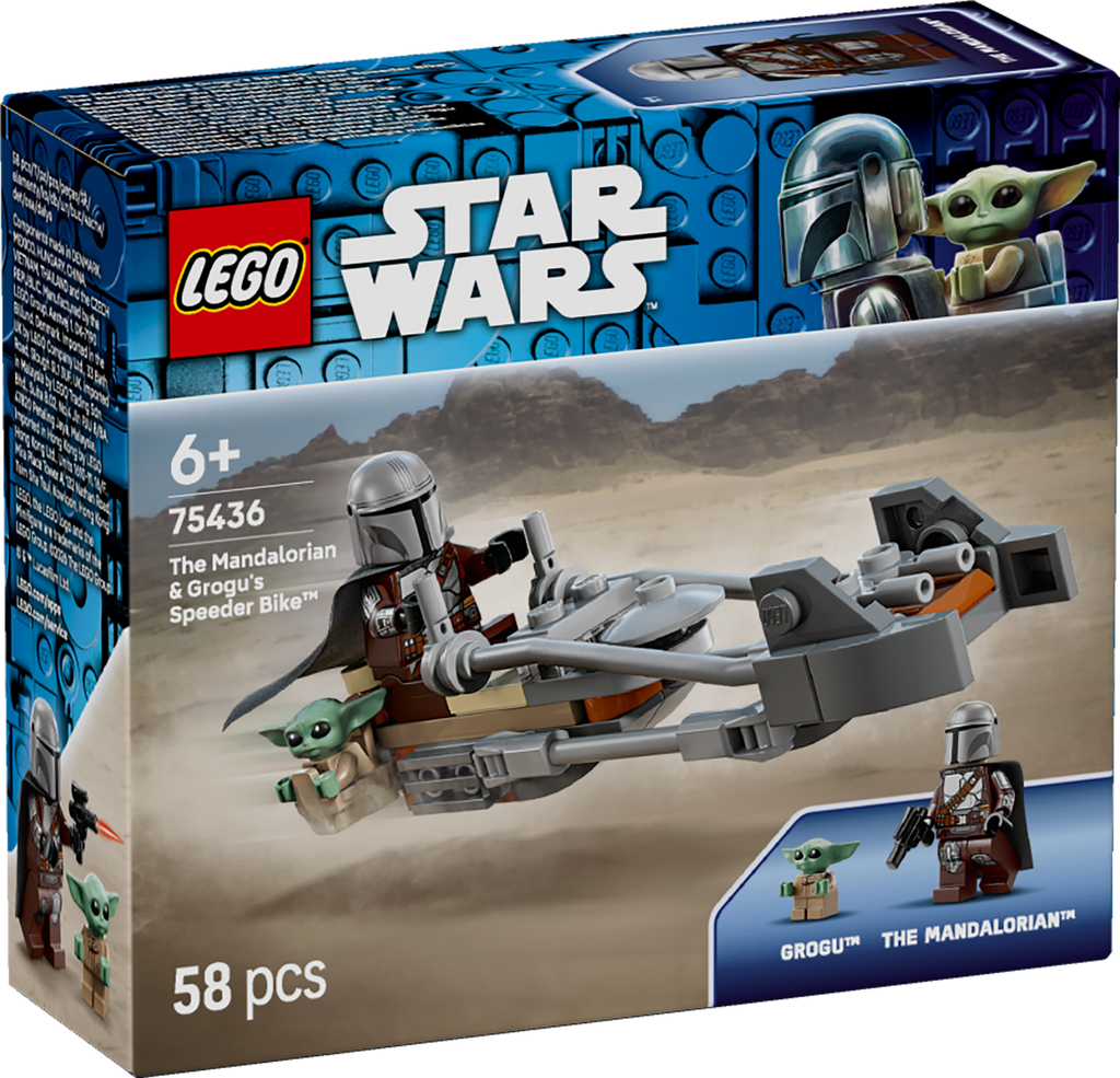 LEGO Star Wars 75436 Mandaloriečio ir Grogu skraidyklė