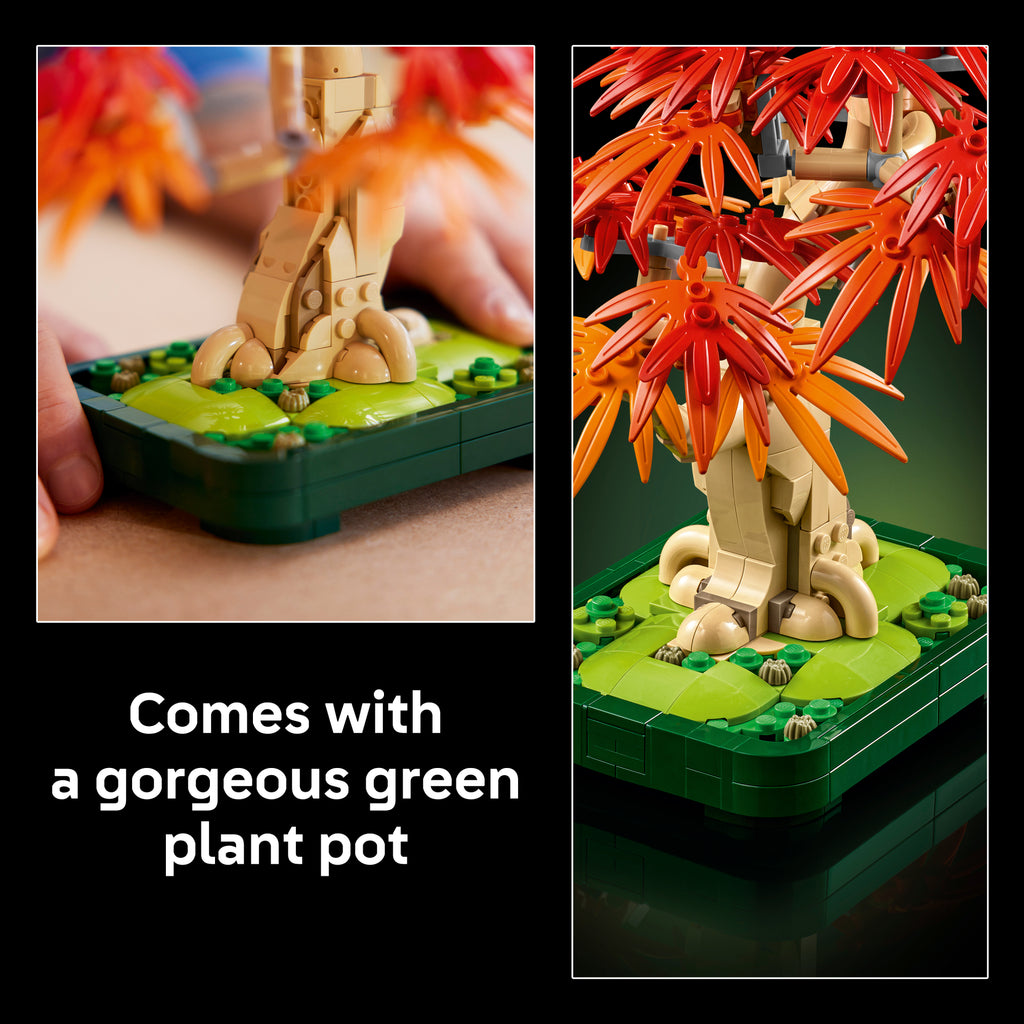 LEGO Botanicals 10348 Japoninis raudonasis klevas bonsai
