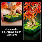 LEGO Botanicals 10348 Japoninis raudonasis klevas bonsai