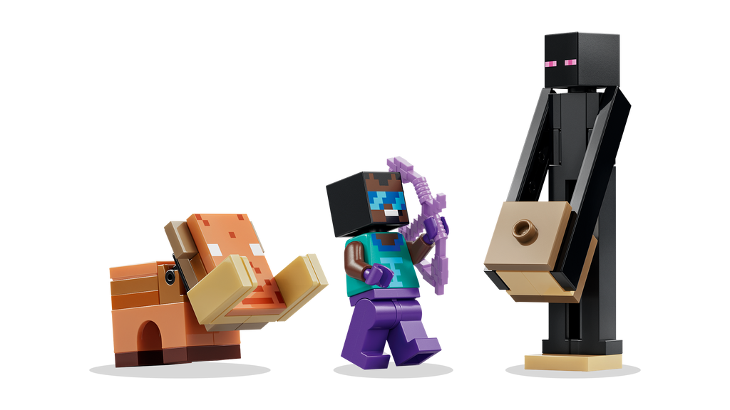 LEGO Minecraft 21584 Kelionė pro Pragaro ir Pabaigos portalus