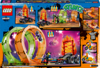 LEGO City 60339 Dvigubos kilpos kaskadininkų arena