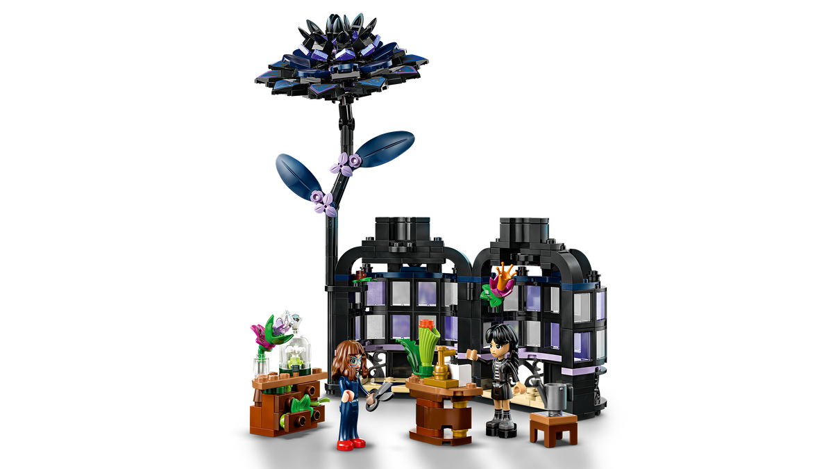 LEGO Wednesday 76784 Juodasis jurginas