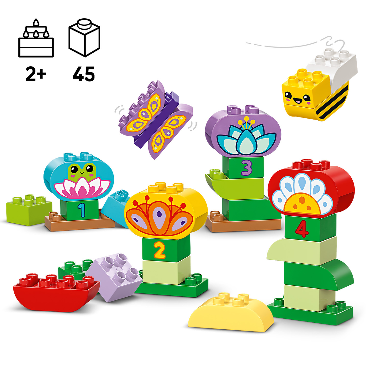 LEGO DUPLO 10444 Kūrybinis sodas ir gėlės