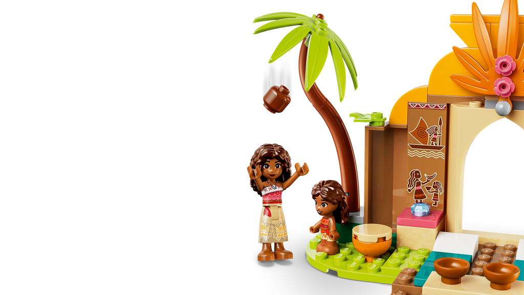 LEGO Disney 43282 Vaianos kaimo namelis ir valtis