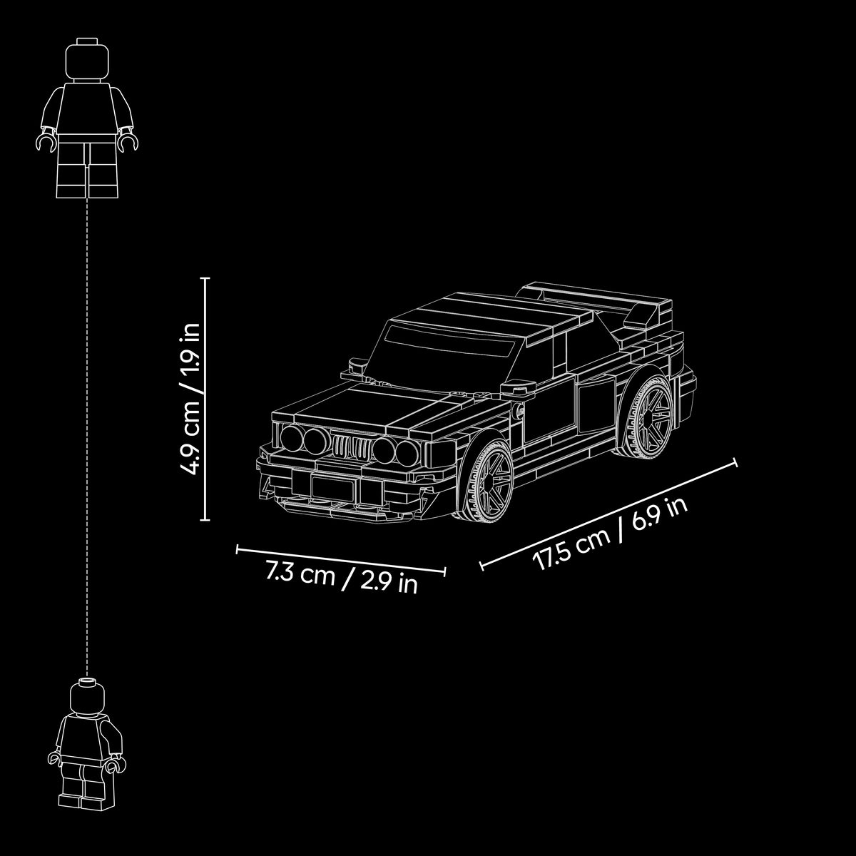 LEGO Speed Champions 77263 BMW M3 (E30)