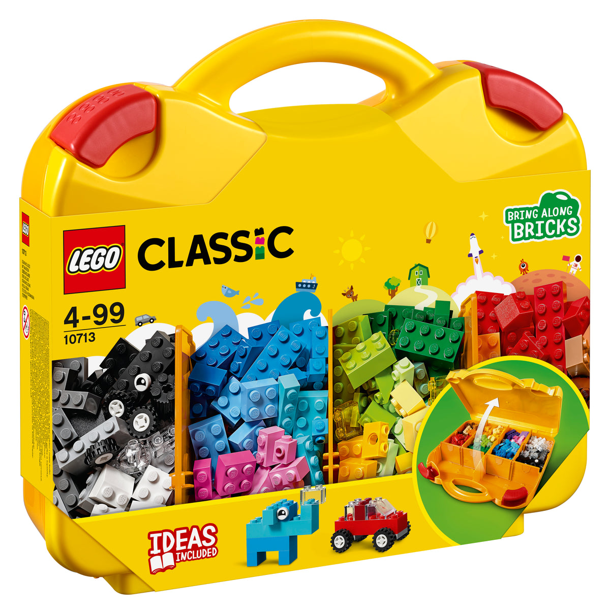 LEGO Classic 10713 Kūrybinis lagaminėlis