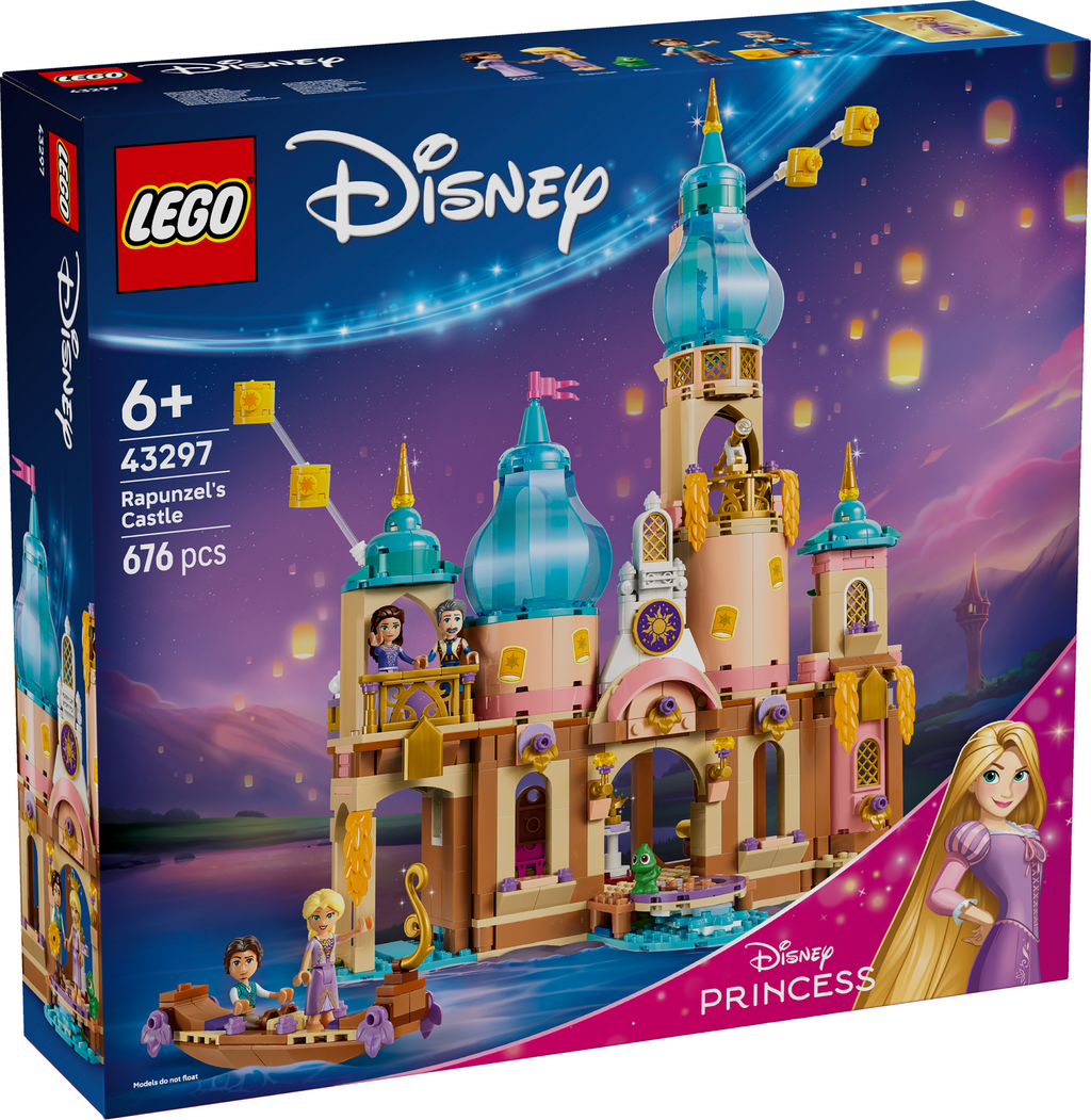 LEGO Disney 43297 Auksaplaukės pilis