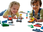 LEGO DUPLO 10445 F1 komandų lenktyniniai automobiliai ir vairuotojai