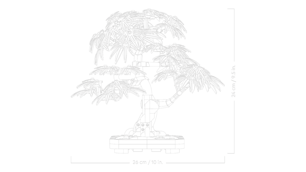 LEGO Botanicals 10348 Japoninis raudonasis klevas bonsai