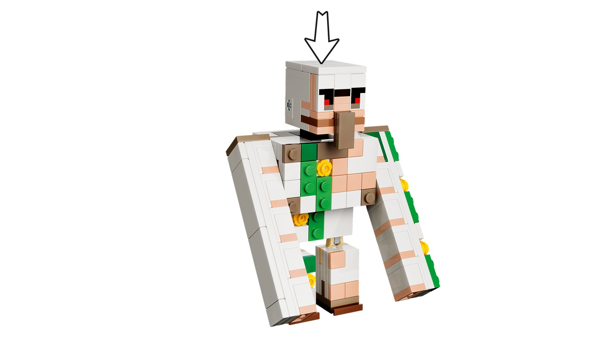 LEGO Minecraft 21592 Vištos raitelio ataka dykumoje