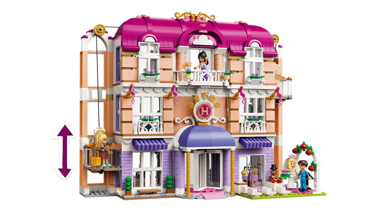 LEGO Friends 42704 Hartleiko miesto didysis viešbutis