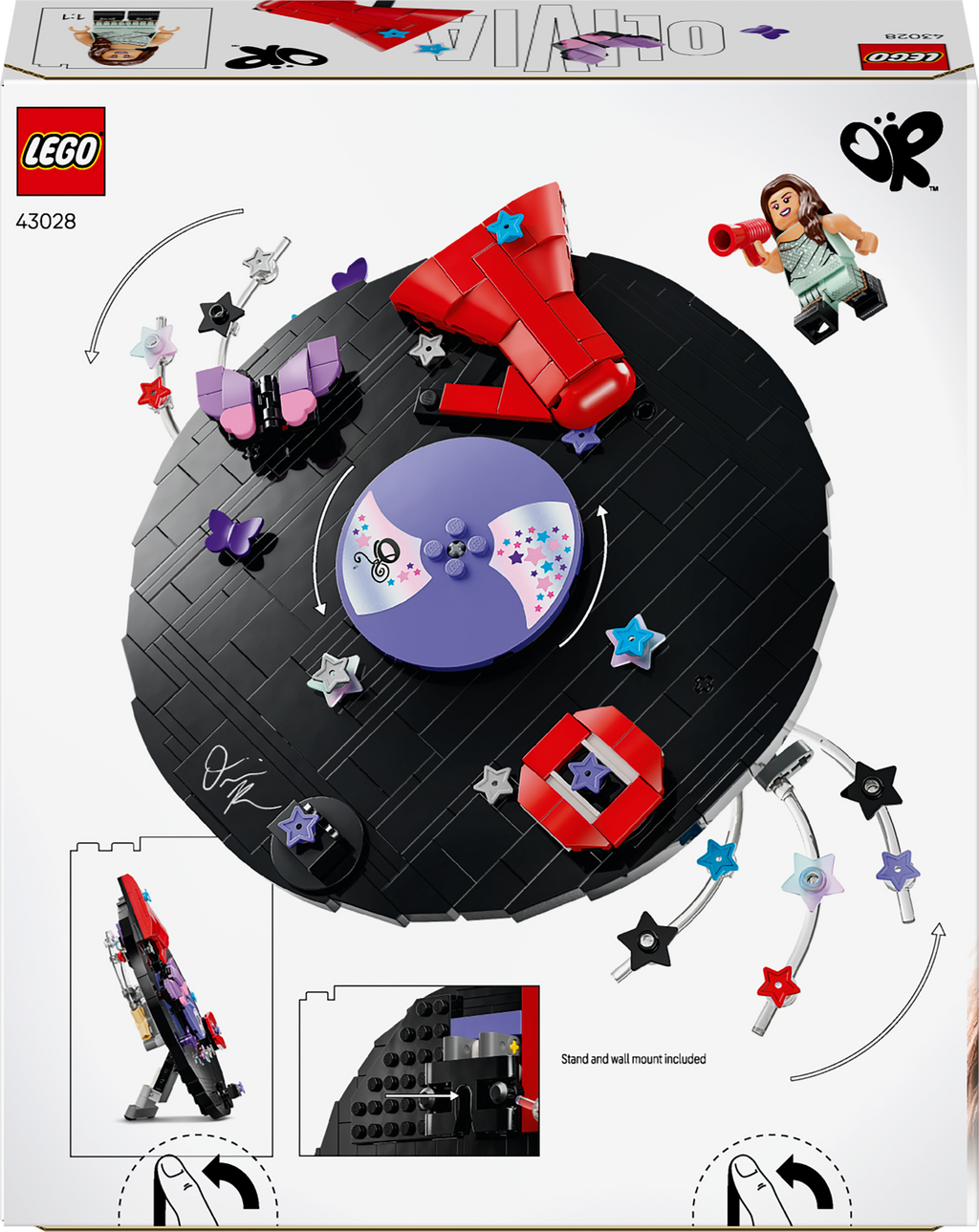 LEGO Editions 43028 Olivia Rodrigo vinilinė plokštelė