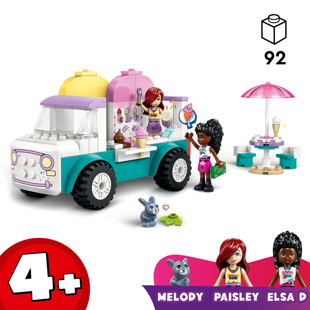 LEGO Friends 42644 Hartleiko miesto ledų furgonas
