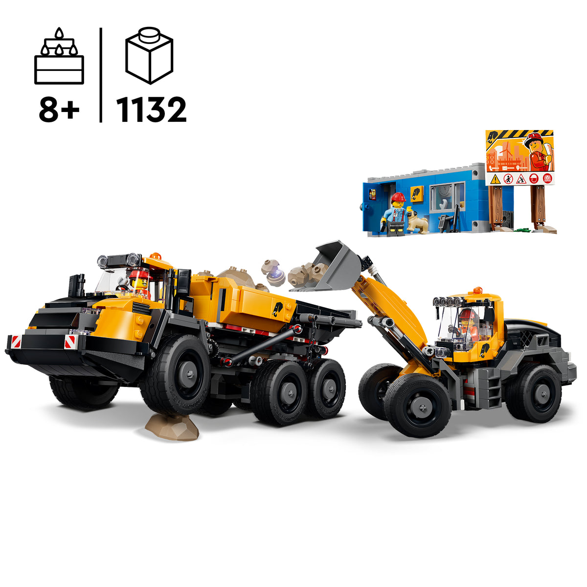 LEGO City 60494 Savivartis ir priekinis krautuvas