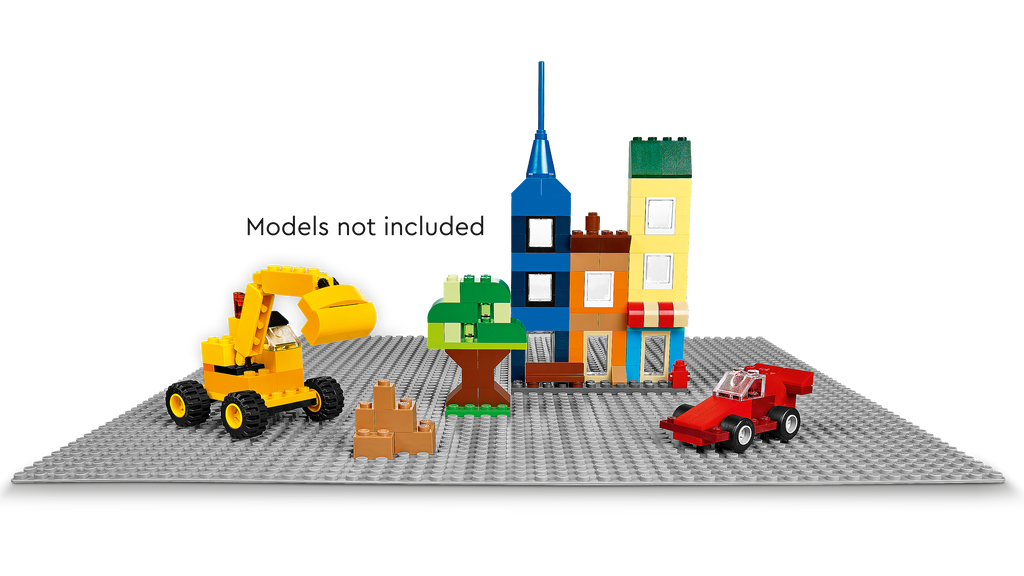 LEGO Classic 11024 Pilka pagrindo plokštė