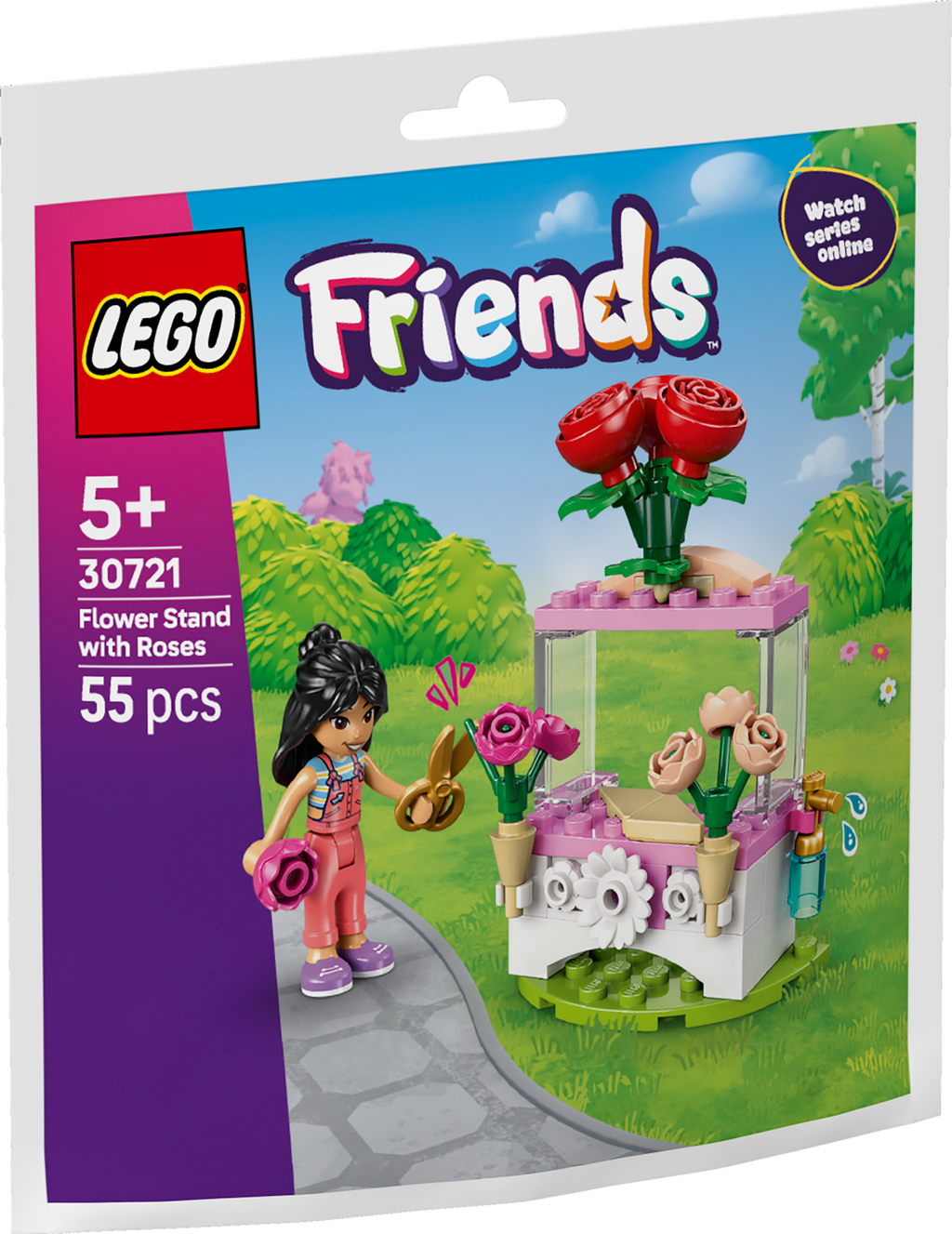 LEGO Friends 30721 Gėlių kioskas su rožėmis